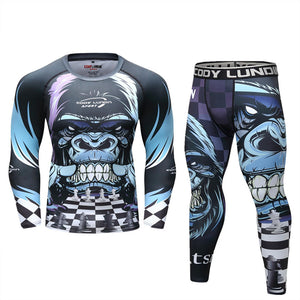 Elastic compression clothing wear-resistant Jiu-Jitsu training suit